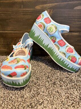 Hot Chocolate Design Womens Sushi Platform Shoes